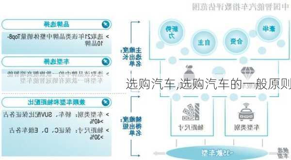 选购汽车,选购汽车的一般原则