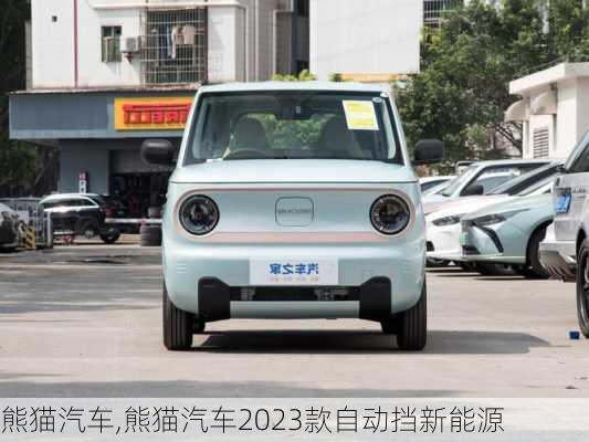 熊猫汽车,熊猫汽车2023款自动挡新能源