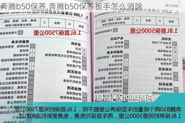 奔腾b50保养,奔腾b50保养扳手怎么消除