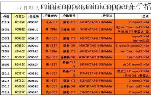 mini copper,mini copper车价格