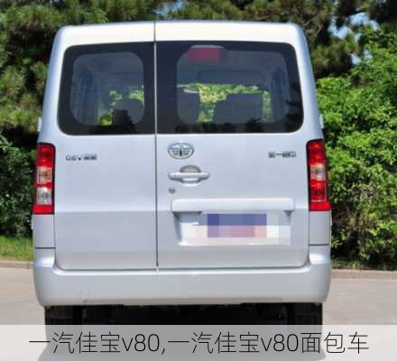 一汽佳宝v80,一汽佳宝v80面包车