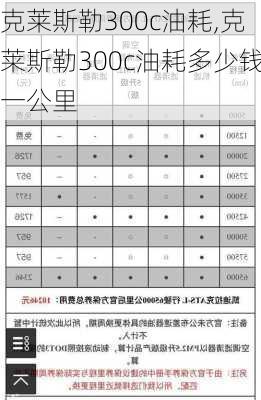 克莱斯勒300c油耗,克莱斯勒300c油耗多少钱一公里