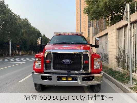 福特f650 super duty,福特野马