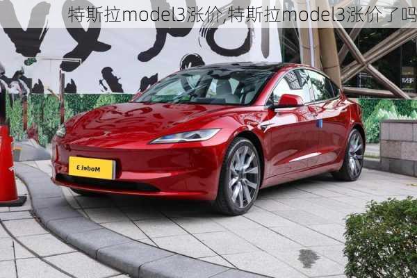 特斯拉model3涨价,特斯拉model3涨价了吗