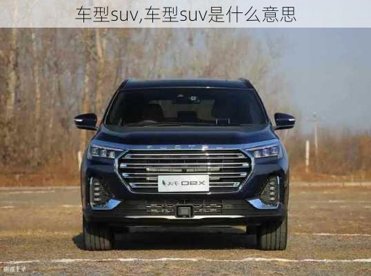 车型suv,车型suv是什么意思