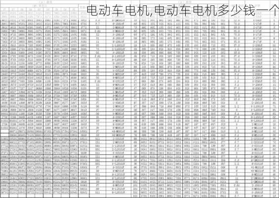 电动车电机,电动车电机多少钱一个