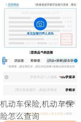 机动车保险,机动车保险怎么查询