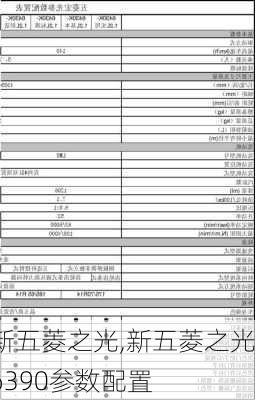 新五菱之光,新五菱之光6390参数配置