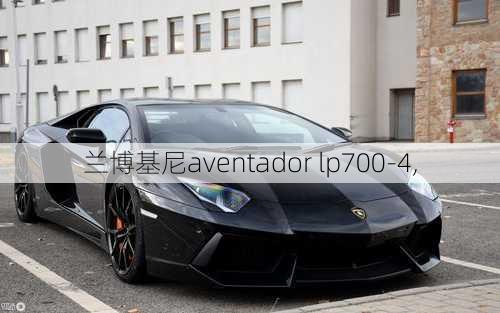 兰博基尼aventador lp700-4,