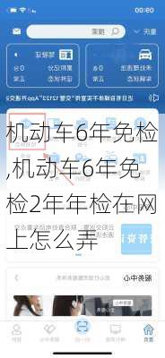 机动车6年免检,机动车6年免检2年年检在网上怎么弄