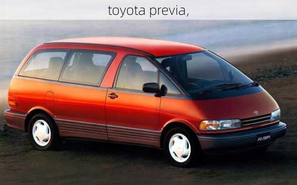 toyota previa,