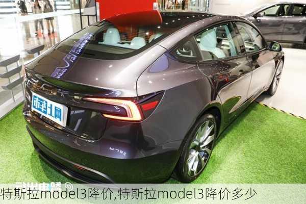 特斯拉model3降价,特斯拉model3降价多少