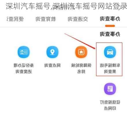 深圳汽车摇号,深圳汽车摇号网站登录