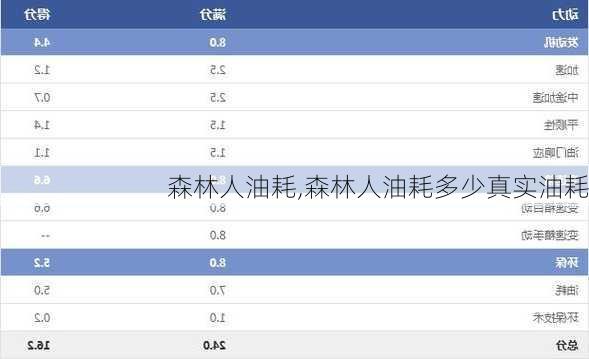 森林人油耗,森林人油耗多少真实油耗