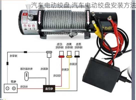 汽车电动绞盘,汽车电动绞盘安装方法