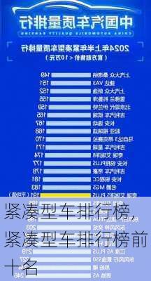 紧凑型车排行榜,紧凑型车排行榜前十名