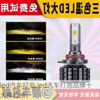 led汽车灯泡,led汽车灯泡品牌十大排行榜