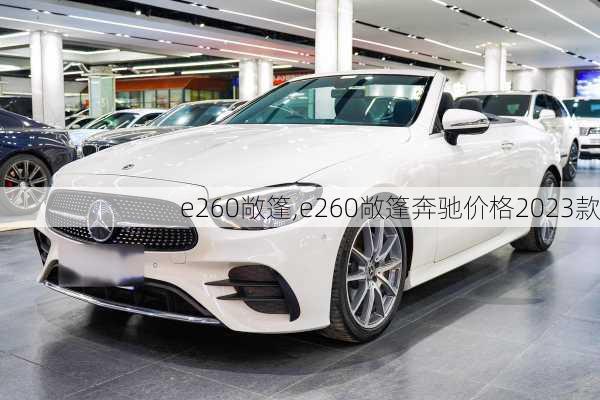 e260敞篷,e260敞篷奔驰价格2023款