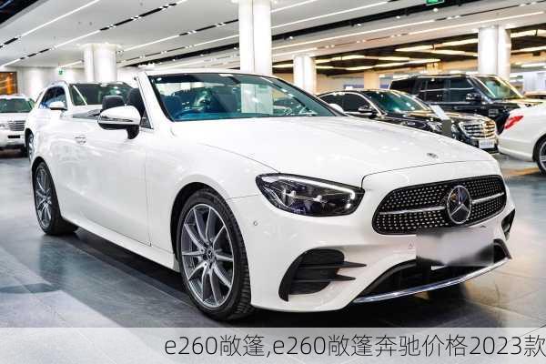 e260敞篷,e260敞篷奔驰价格2023款