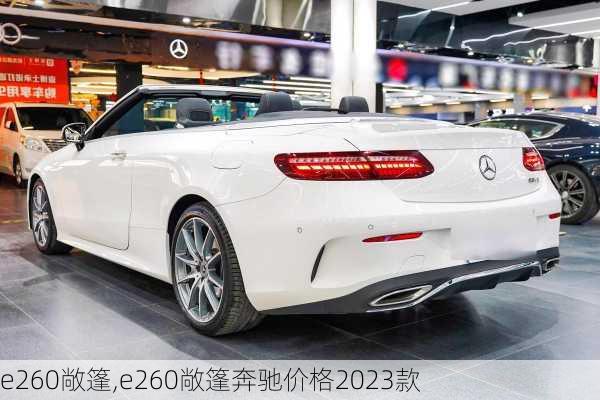 e260敞篷,e260敞篷奔驰价格2023款