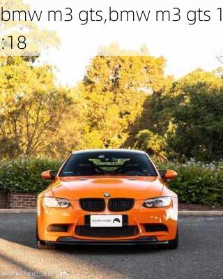 bmw m3 gts,bmw m3 gts 1:18