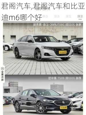 君阁汽车,君阁汽车和比亚迪m6哪个好