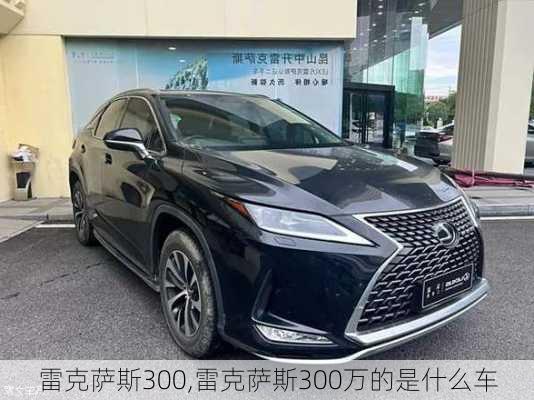 雷克萨斯300,雷克萨斯300万的是什么车