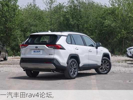 一汽丰田rav4论坛,