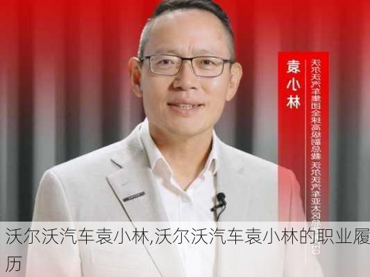 沃尔沃汽车袁小林,沃尔沃汽车袁小林的职业履历